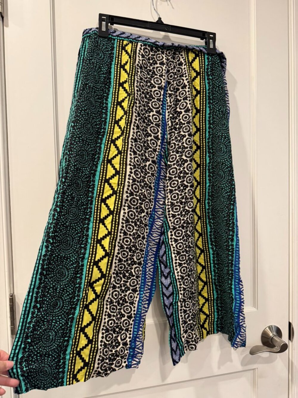 Plenty by Tracy Reese Anthropologie Tribal Pattern Palazzo Pants - Women's Large